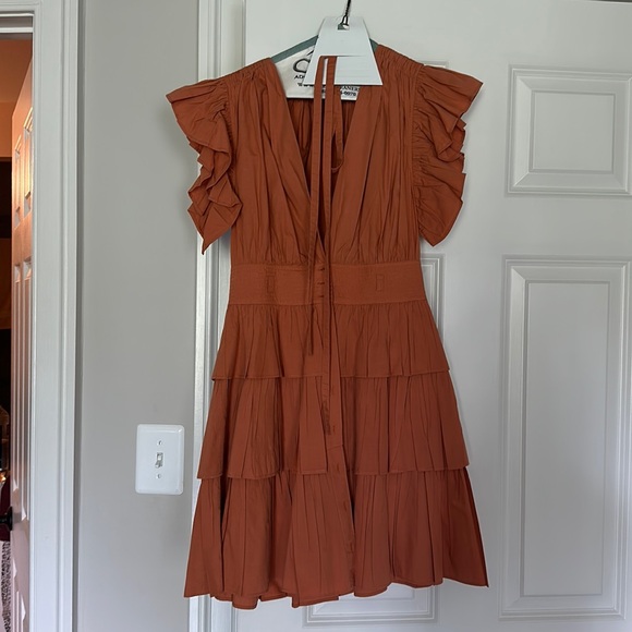 Ulla Johnson Dresses & Skirts - Cotton mini dress with belt